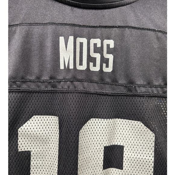 Vintage Youth Randy Moss #18 Raiders NFL Reebok Jersey Size M (10–12) - Picture 5 of 6